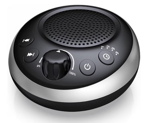 White brown noise machine - white,
